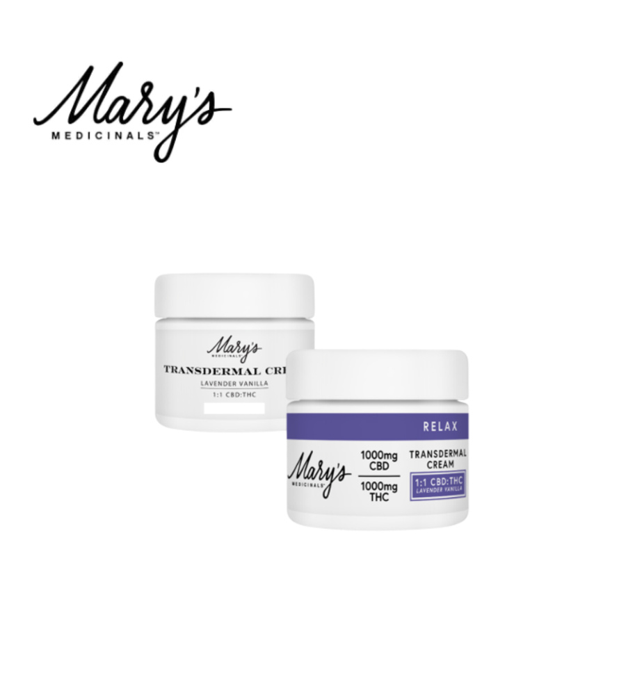 1:1 CBD:THC VANILLA LAVENDER TRANSDERMAL CREAM