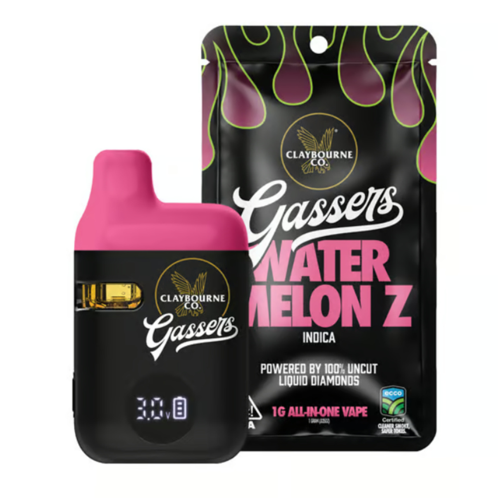 Watermelon Z  (1g) - Gassers All-In-One Liquid Diamonds Vape