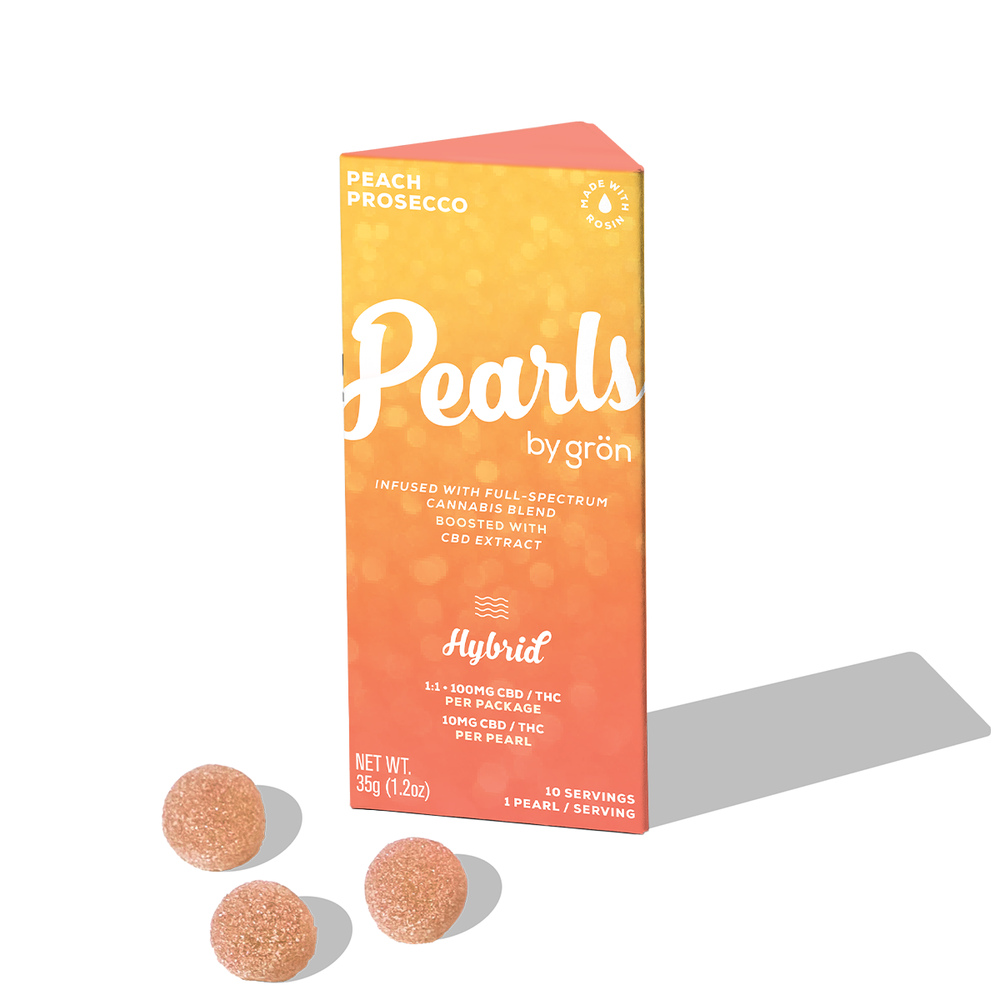 Peach Prosecco Pearls