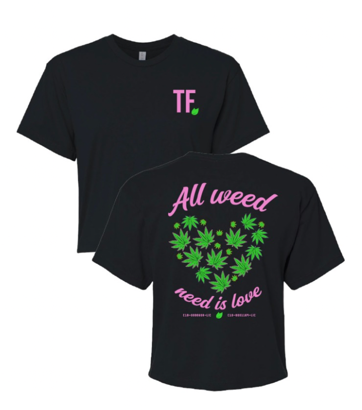 Black Crop Shirt | S