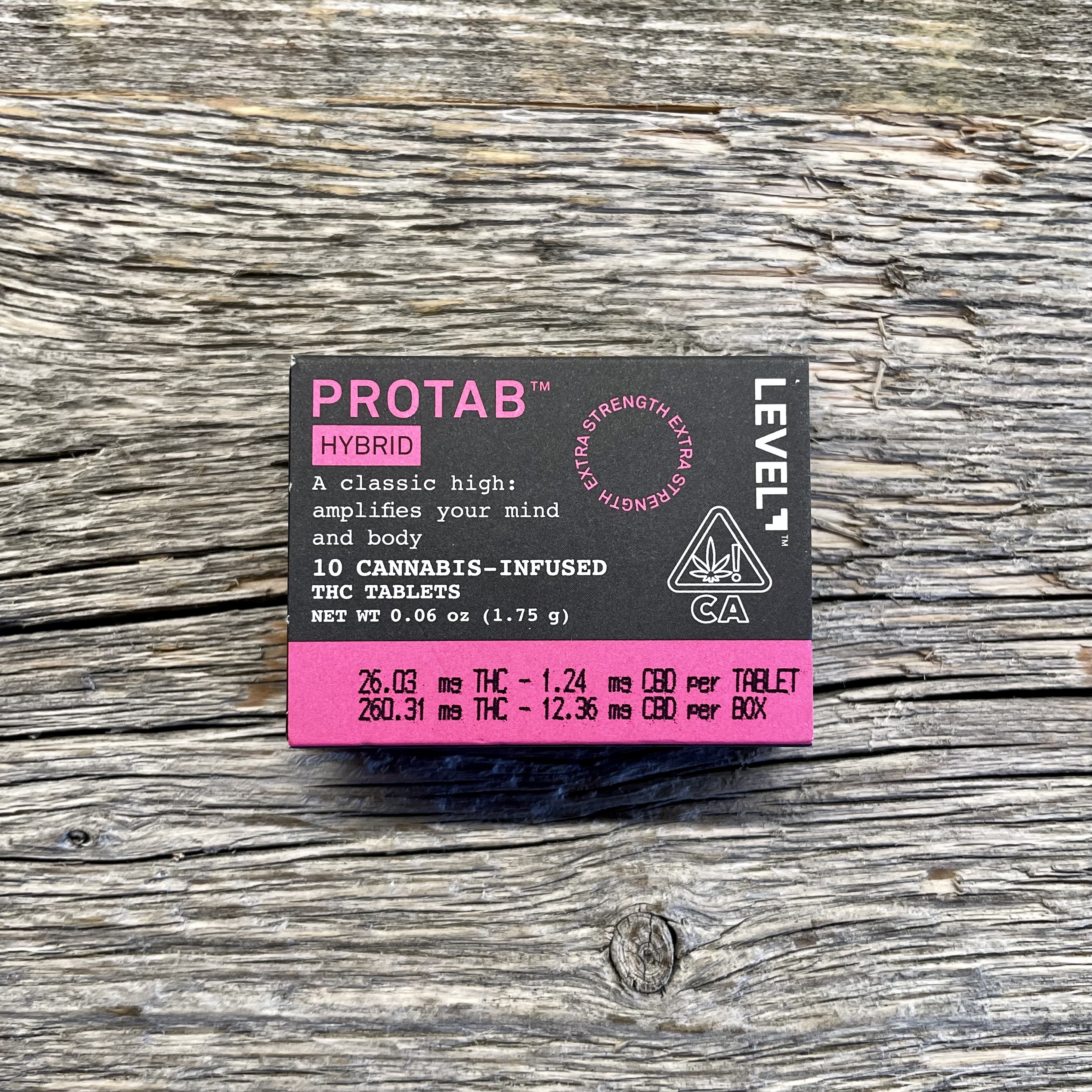 LEVEL PROTAB HYBRID 250MG 10PC
