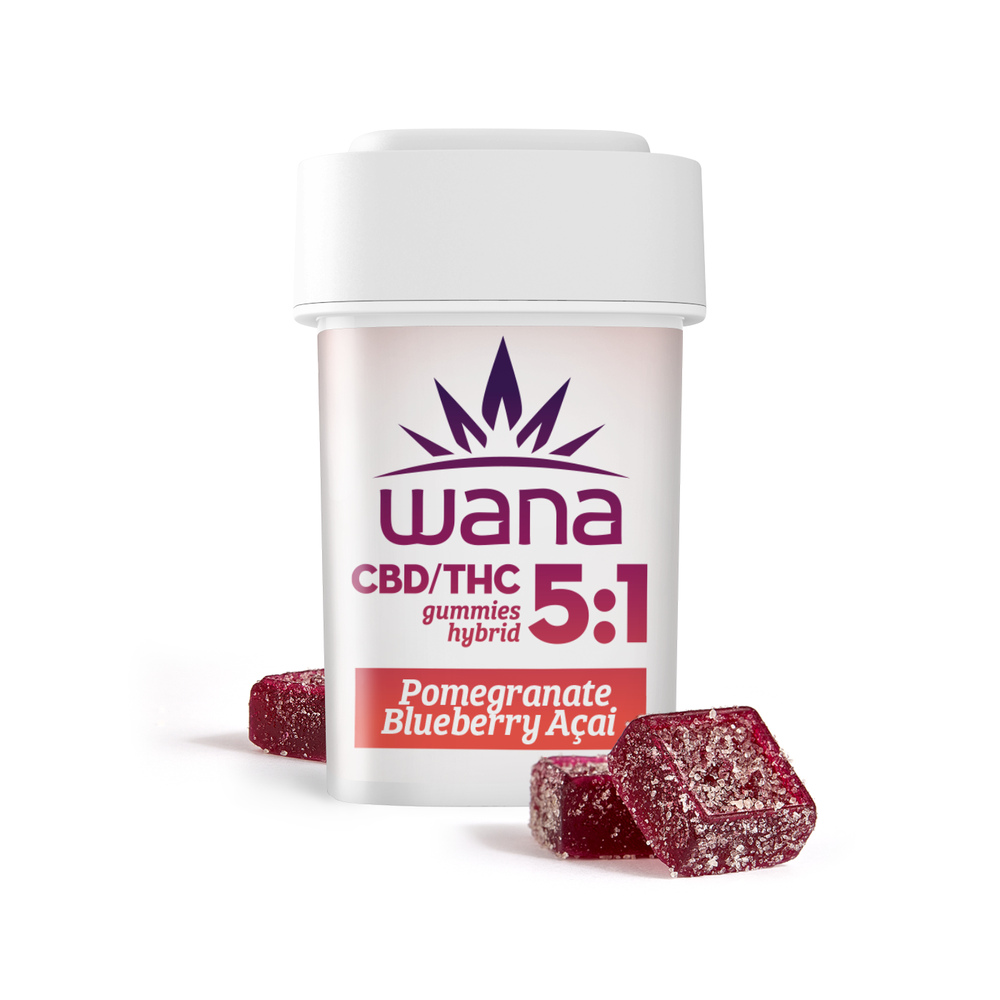5:1 Pomegranate Blueberry Acai [20pk] (1000mg CBD/200mg THC)