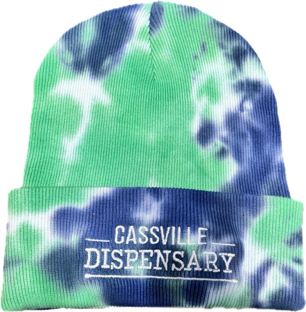 Beanie - Green Tie Dye