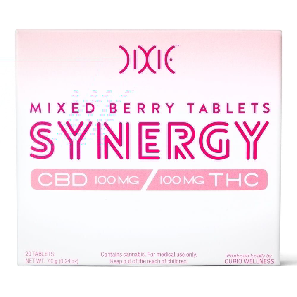 SYNERGY Mixed Berry 1:1 - [20pk] (100mg CBD/100mg THC)