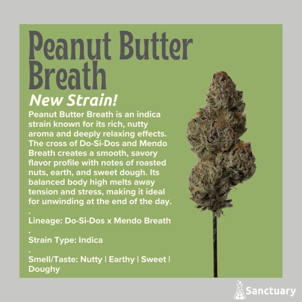 Sanctuary - Peanut Butter Breath Flower