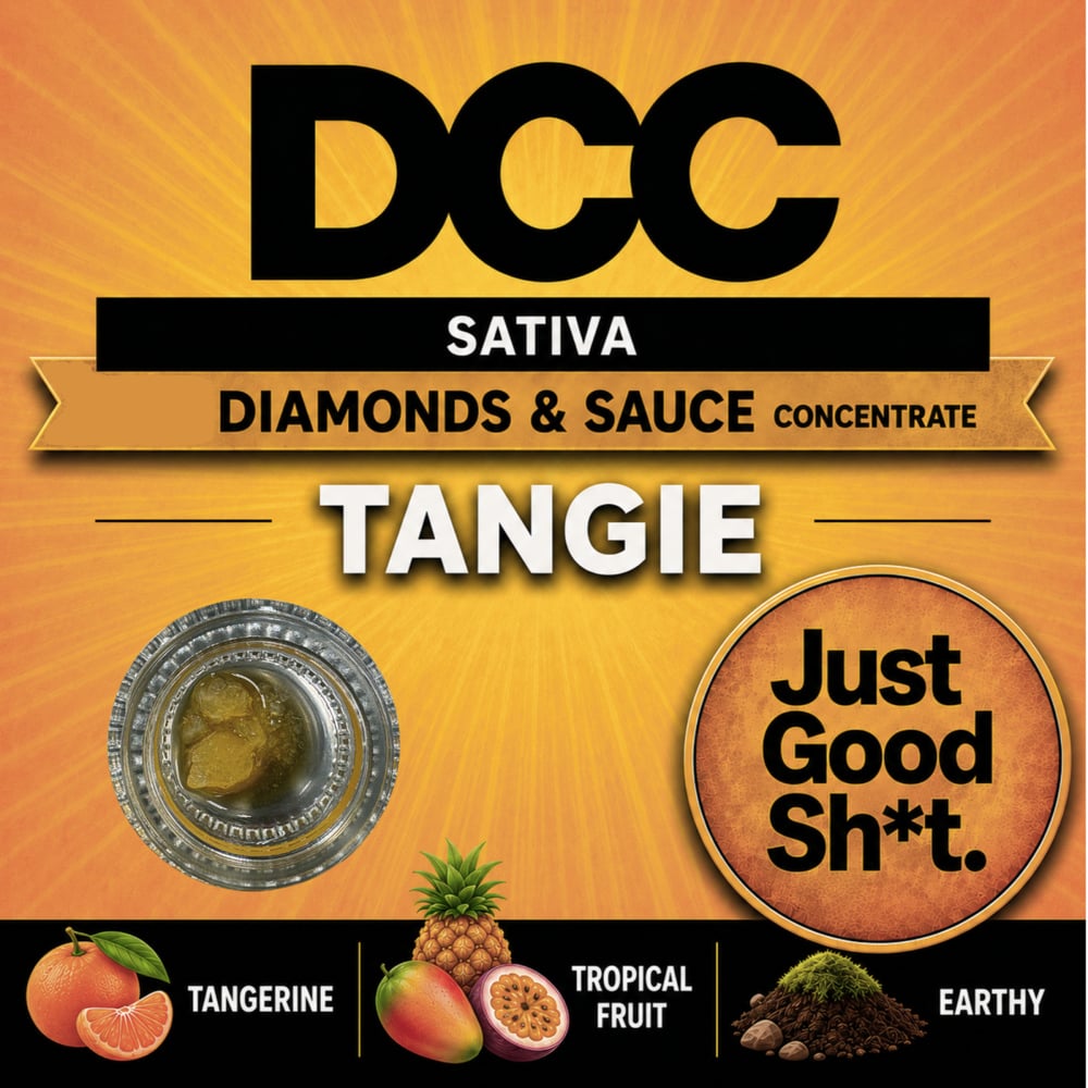 3.5g Tangie Diamonds & Sauce