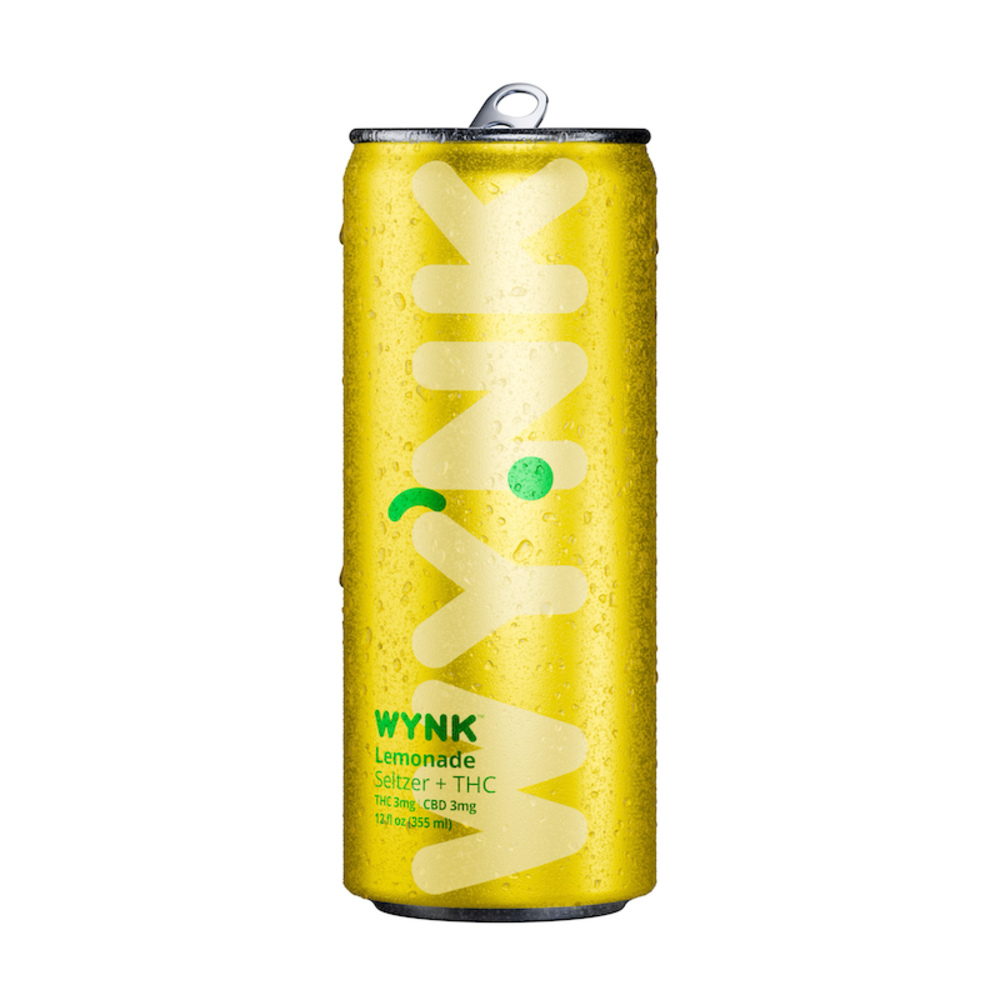 Wynk - Hemp Derived Lemonade 12oz (3mg THC 3mg CBD)