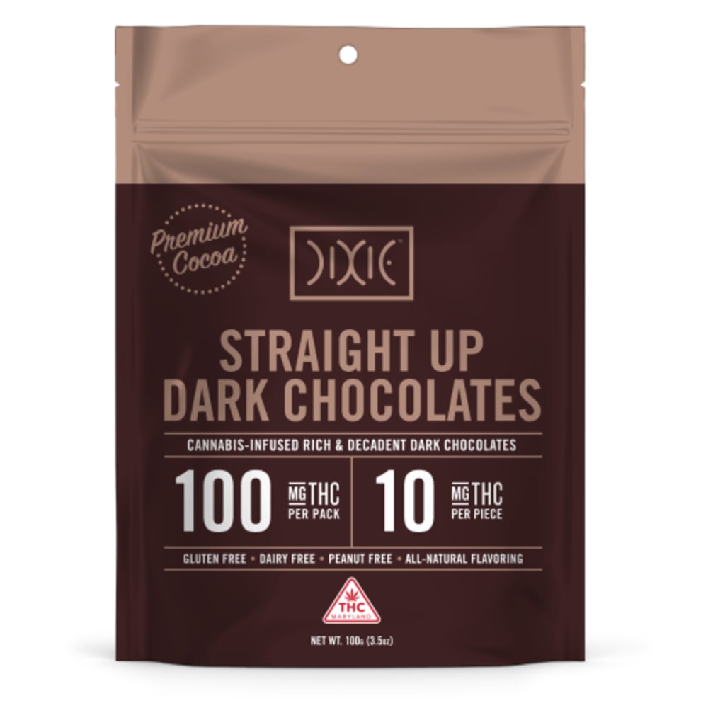 Straight Up Dark [10pk] (100mg)
