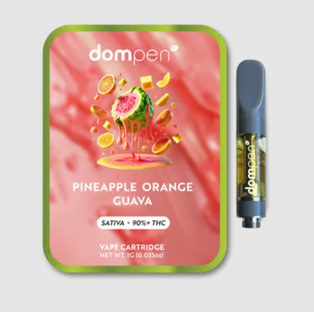 DomPen Pineapple Orange Guava 1g Disposable Vape