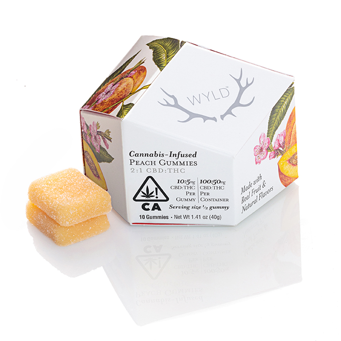 Peach 2:1 CBD + Hybrid Enhanced Gummies | 100mg CBD:50mg THC Peach 2:1 CBD + Hybrid Enhanced Gummies | 100mg CBD:50mg THC