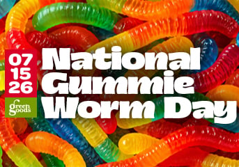 Stop By Early For Free Sour Gummy Worms While Supplies Last!