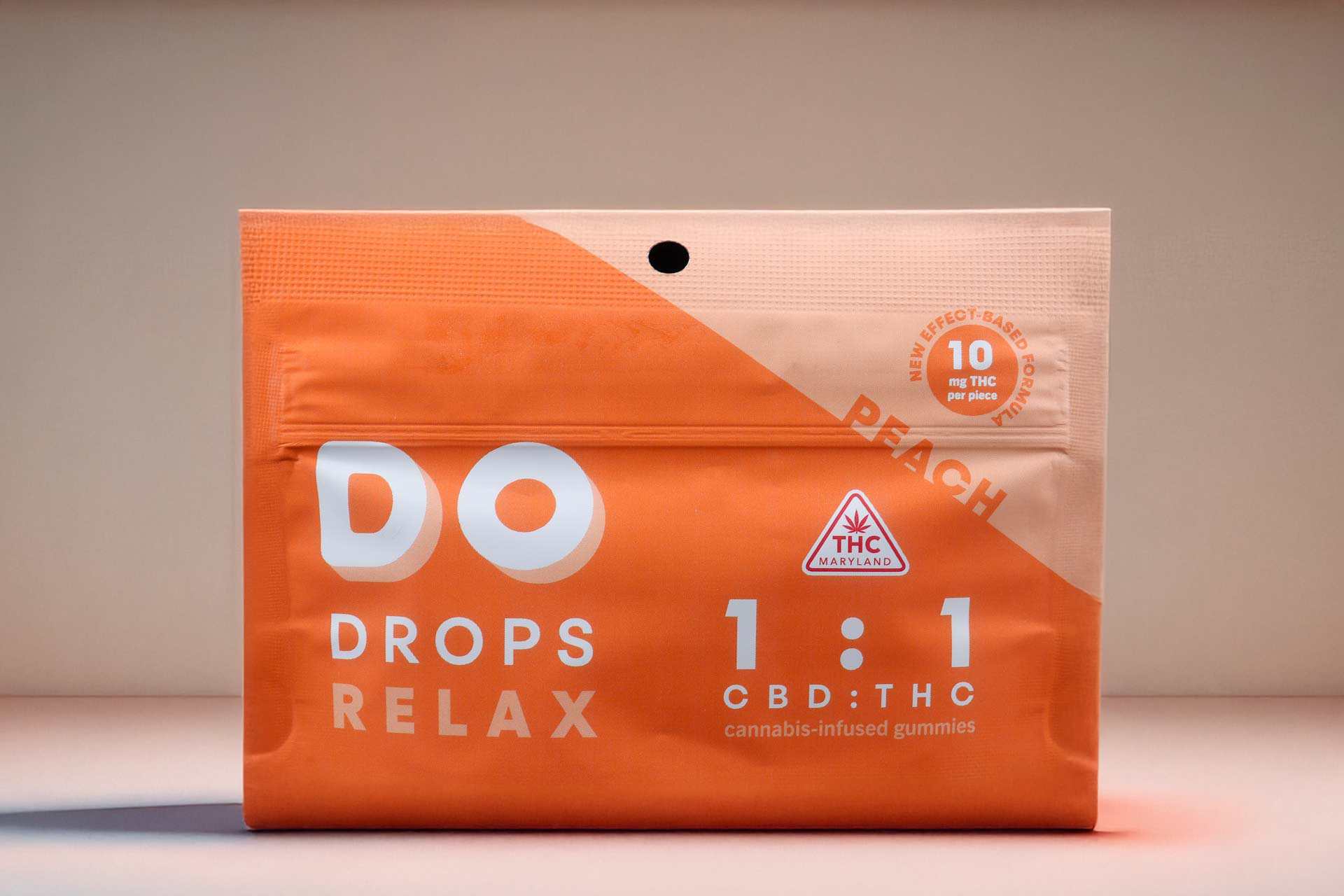 Peach 1:1 CBD/THC [10pk] (100mg CBD/100mg THC)