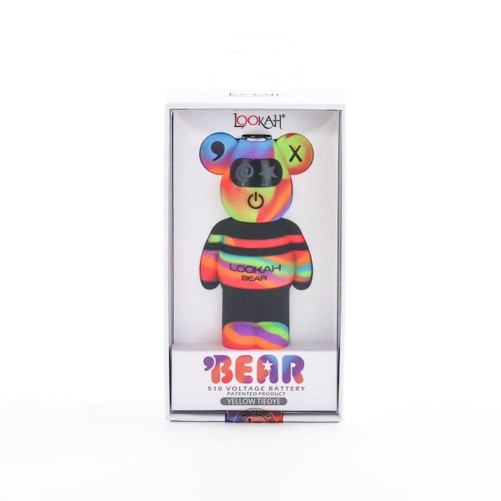 Bear Battery - Yellow TieDye