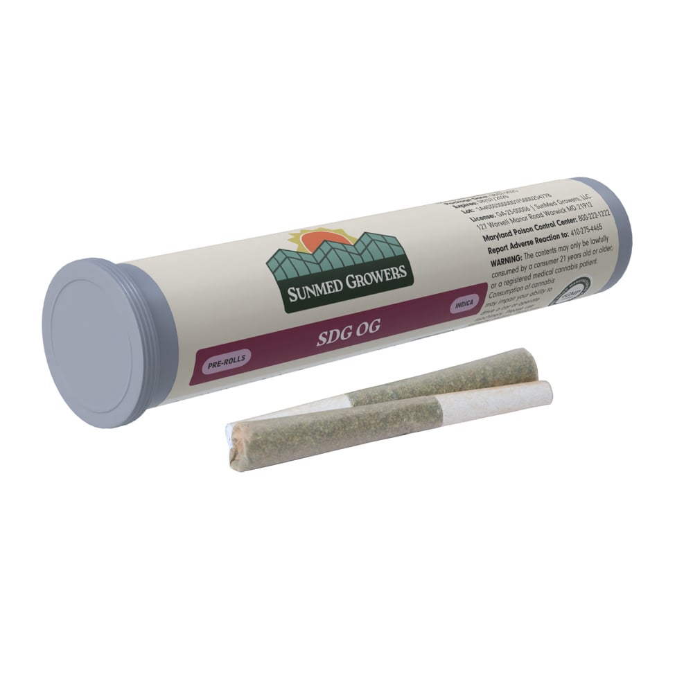 SDG OG Pre-Roll 0.5g 2-Pack