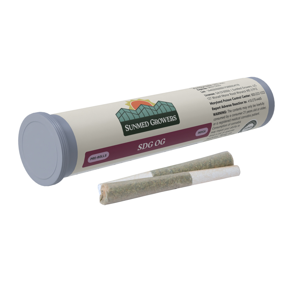 SDG OG Pre-Roll 0.5g 2-Pack