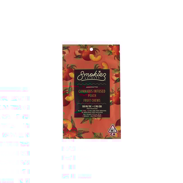 Peach [10pk] (100mg) THC