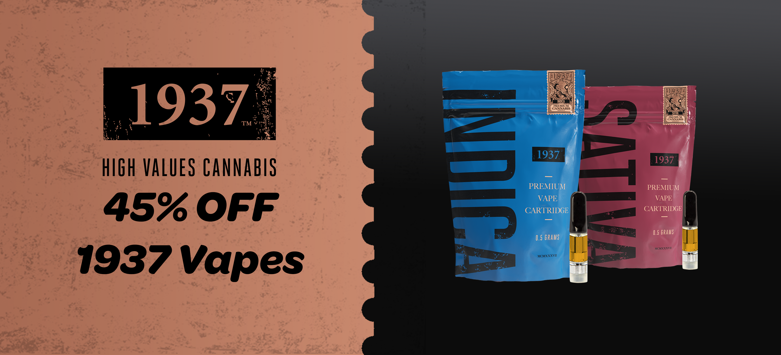 1937 VAPE BLOWOUT SALE! 45% off! special