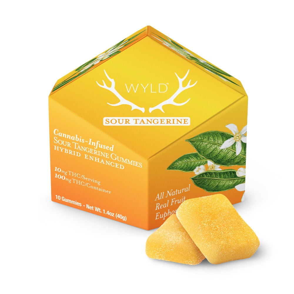 Sour Tangerine Hybrid Enhanced Gummies | 100mg