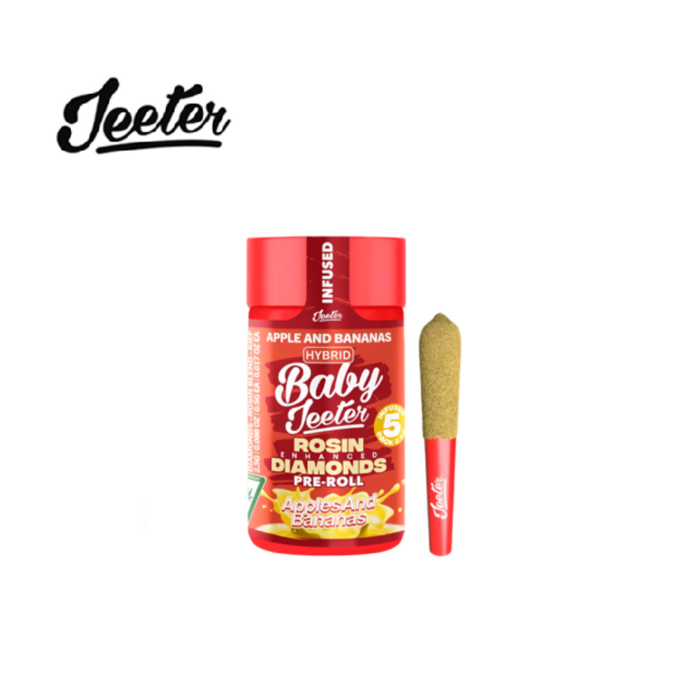 APPLES & BANANAS 2.5G 5 PACK INFUSED PREROLLS