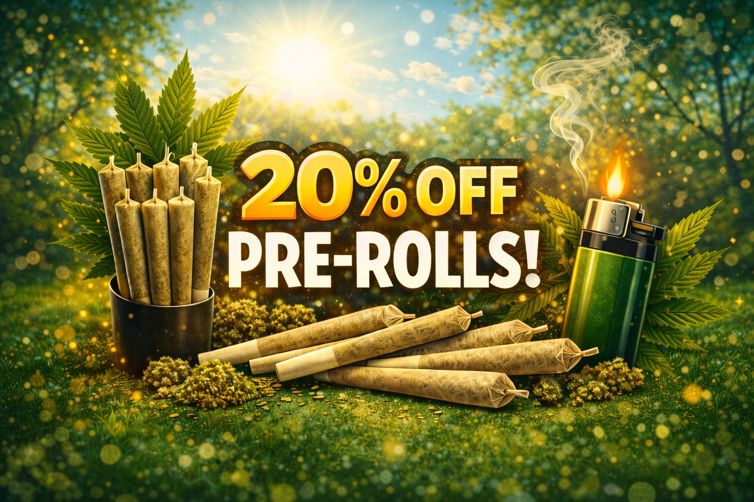 GGF- 20% OFF Pre-rolls! special