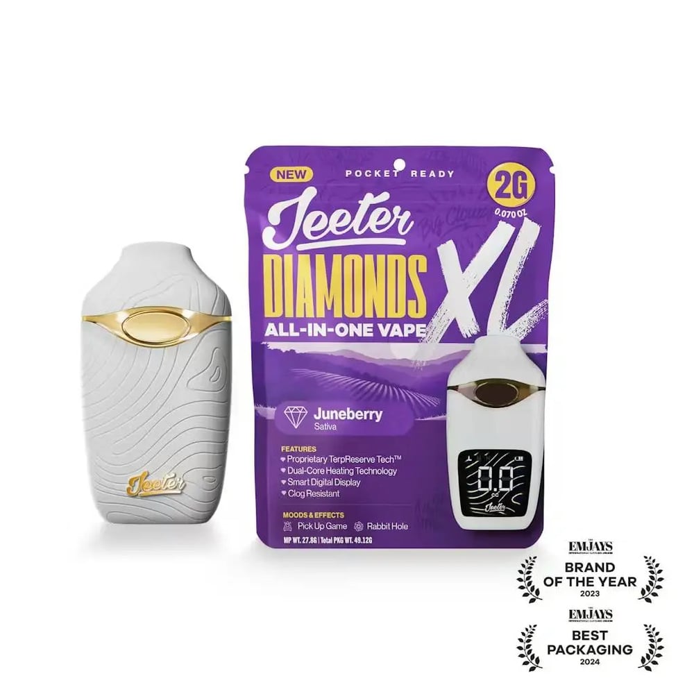Jeeter - Juneberry - AIO XL Liquid Diamond Disposable - Sativa - 2g