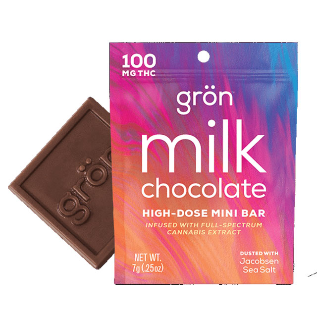 Milk Chocolate Mini Bar - THC - Balanced