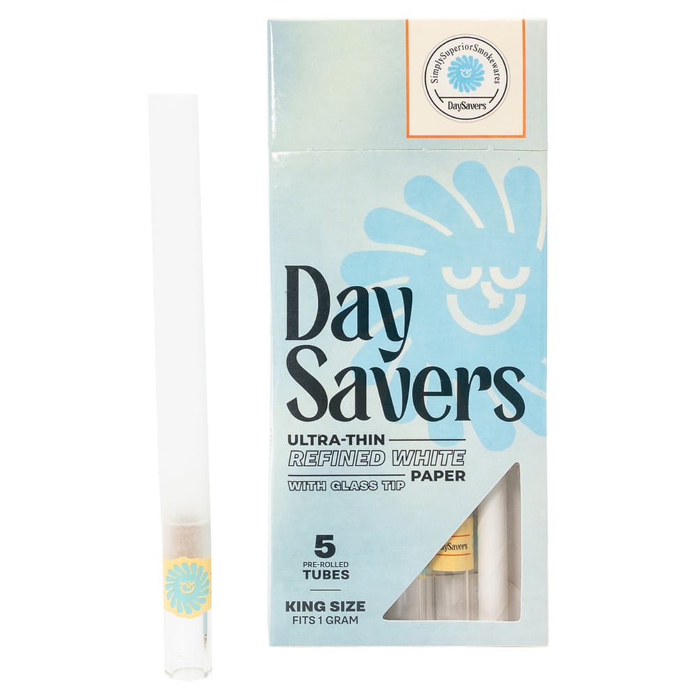 King Size Rolled Tubes w Glass Filter