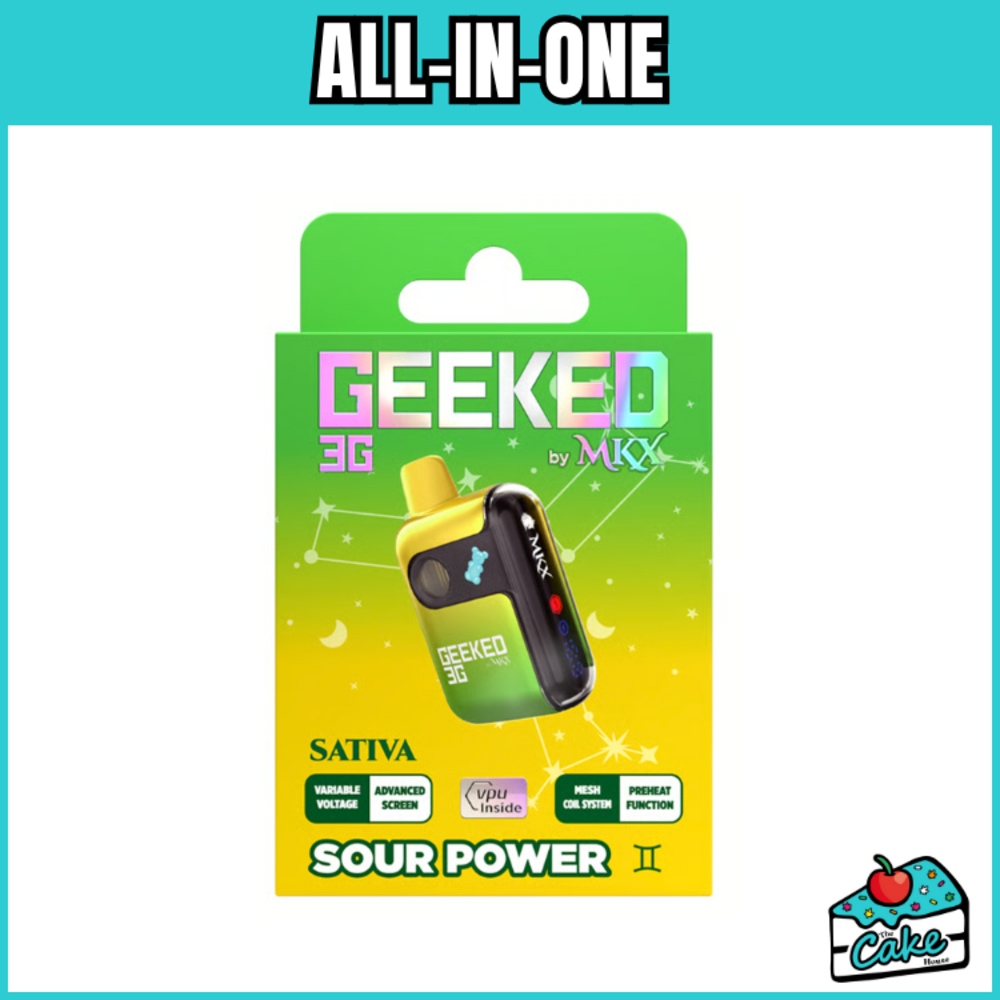 Geeked 3G Disposable by MKX | Sour Power Geeked 3G Disposable by MKX | Sour Power