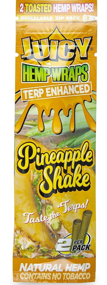 Juicy Jay's Terp Enhanced Wraps (Pineapple Shake)