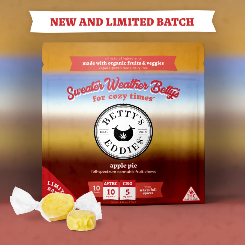 Sweater Weather - Apple Pie [10pk] (100mg THC/50mg CBG)