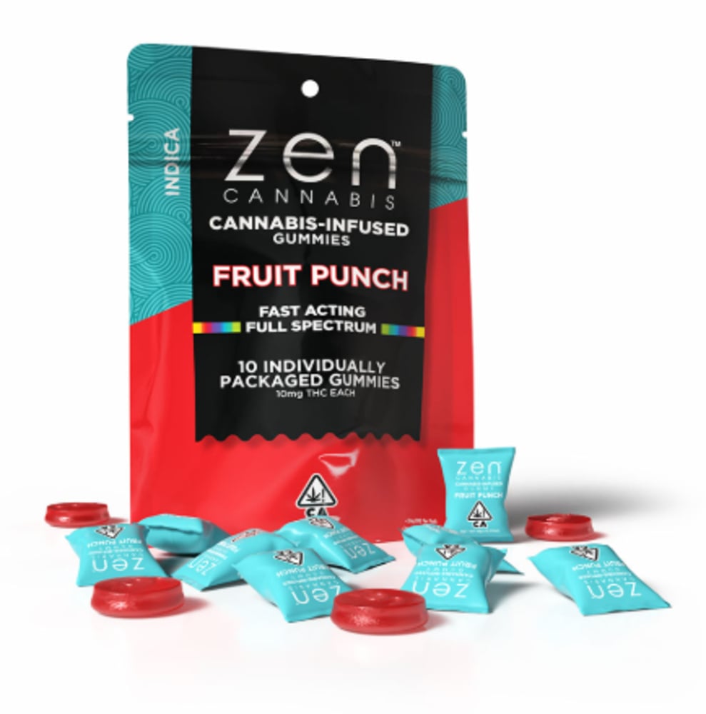 Fruit Punch - Sativa [10pk] (100mg)
