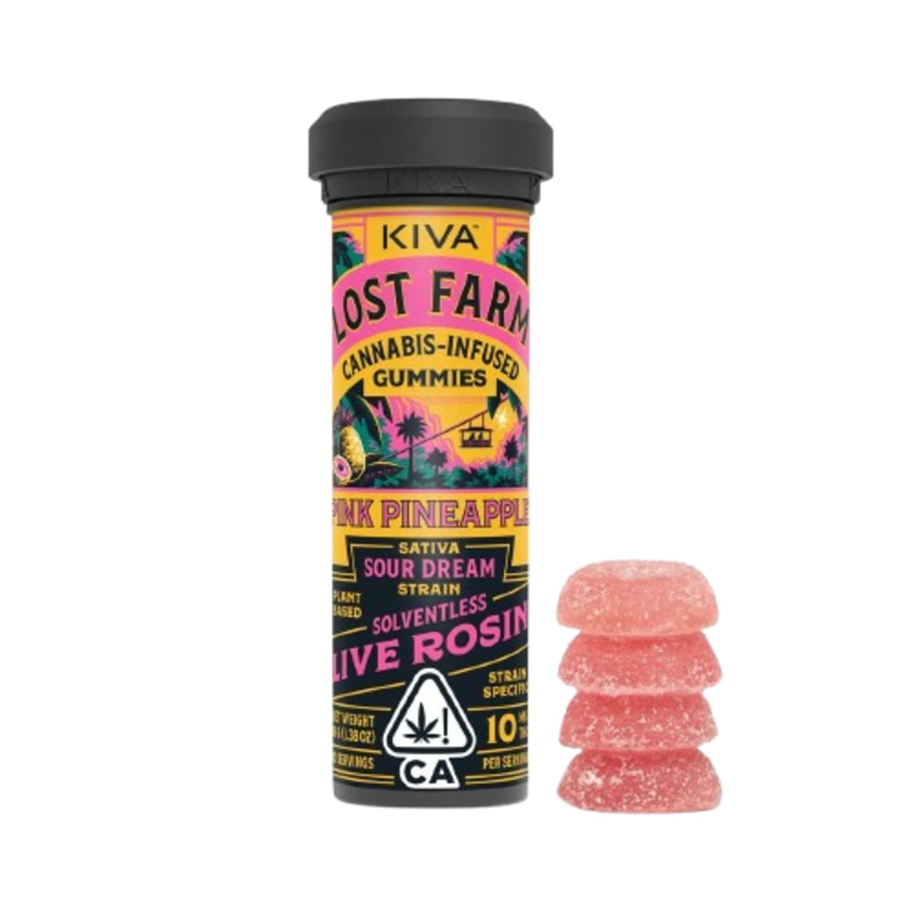 Lost Farm Pink Pineapple x Sour Dream [10pk] (100mg)