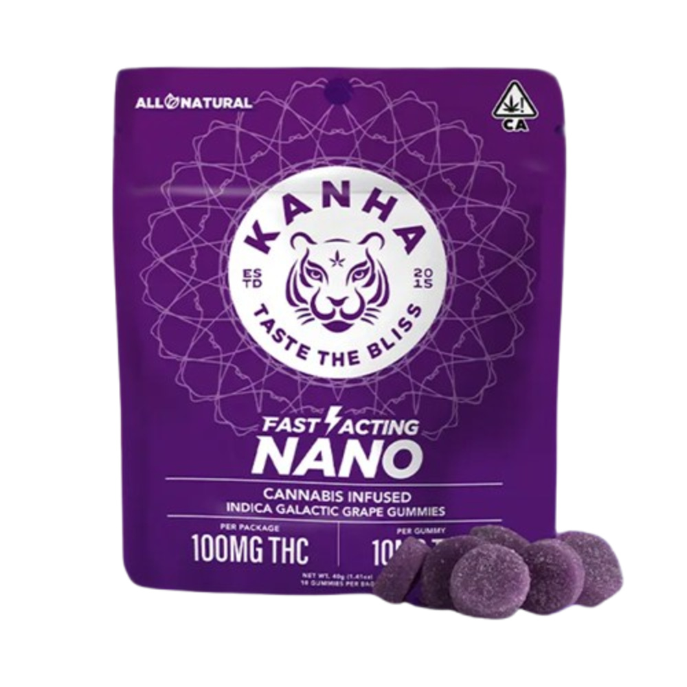 KANHA Galactic Grape - Indica [10pk] (100mg)