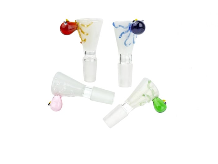 Color Octopus White Bowl Piece $8