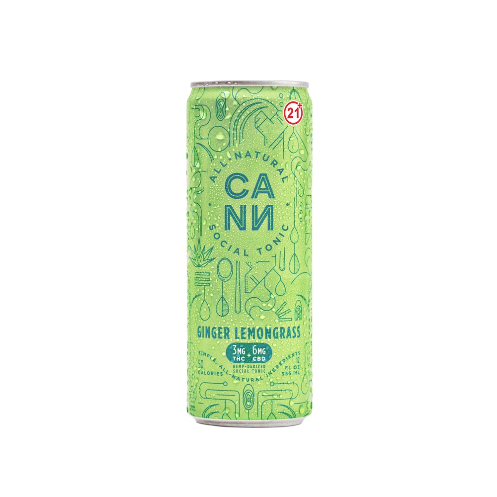 Hemp-Derived Ginger Lemongrass