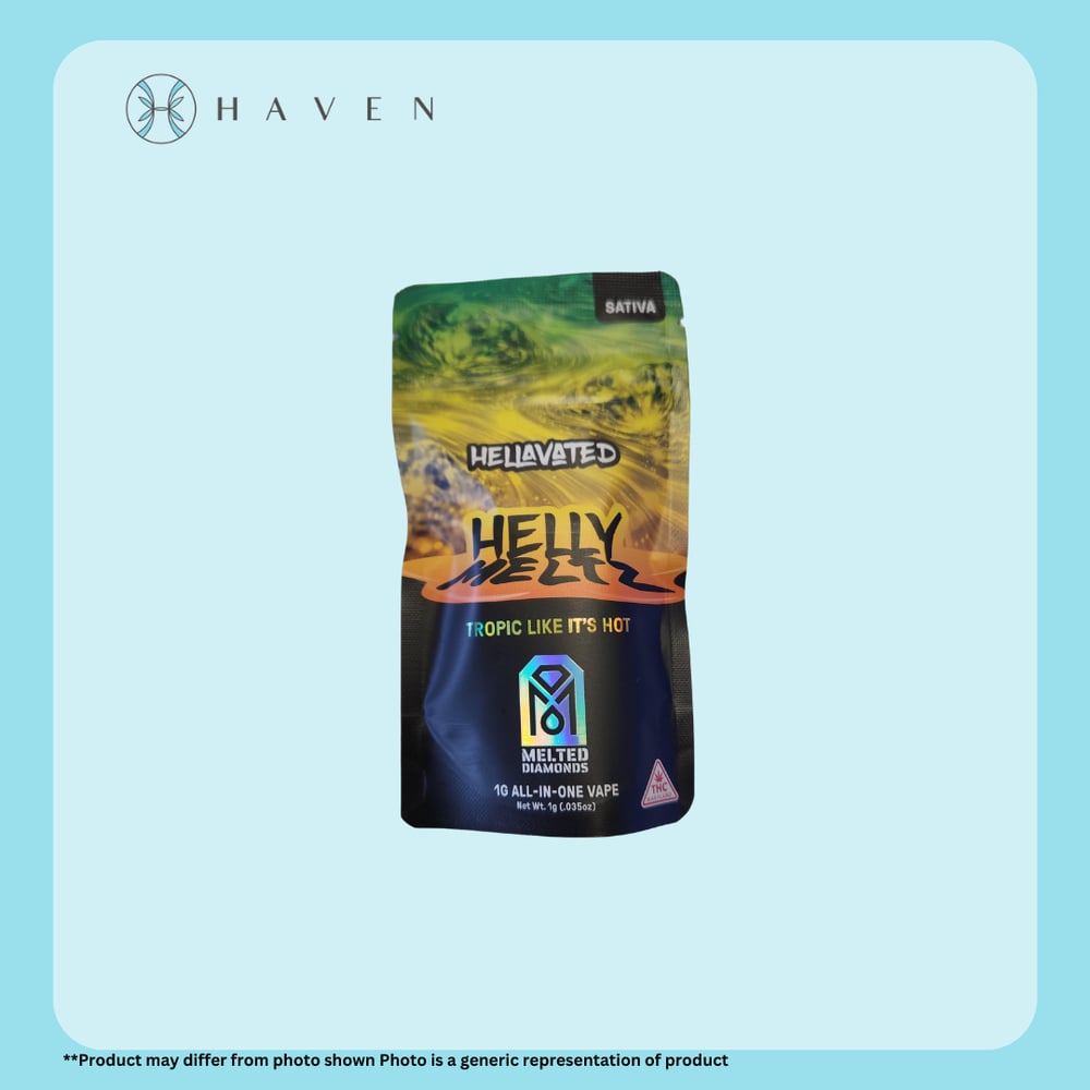 1g Tropic Like It's hot Helly Meltz (Melted Diamonds Disposable Vape) | Hellavated