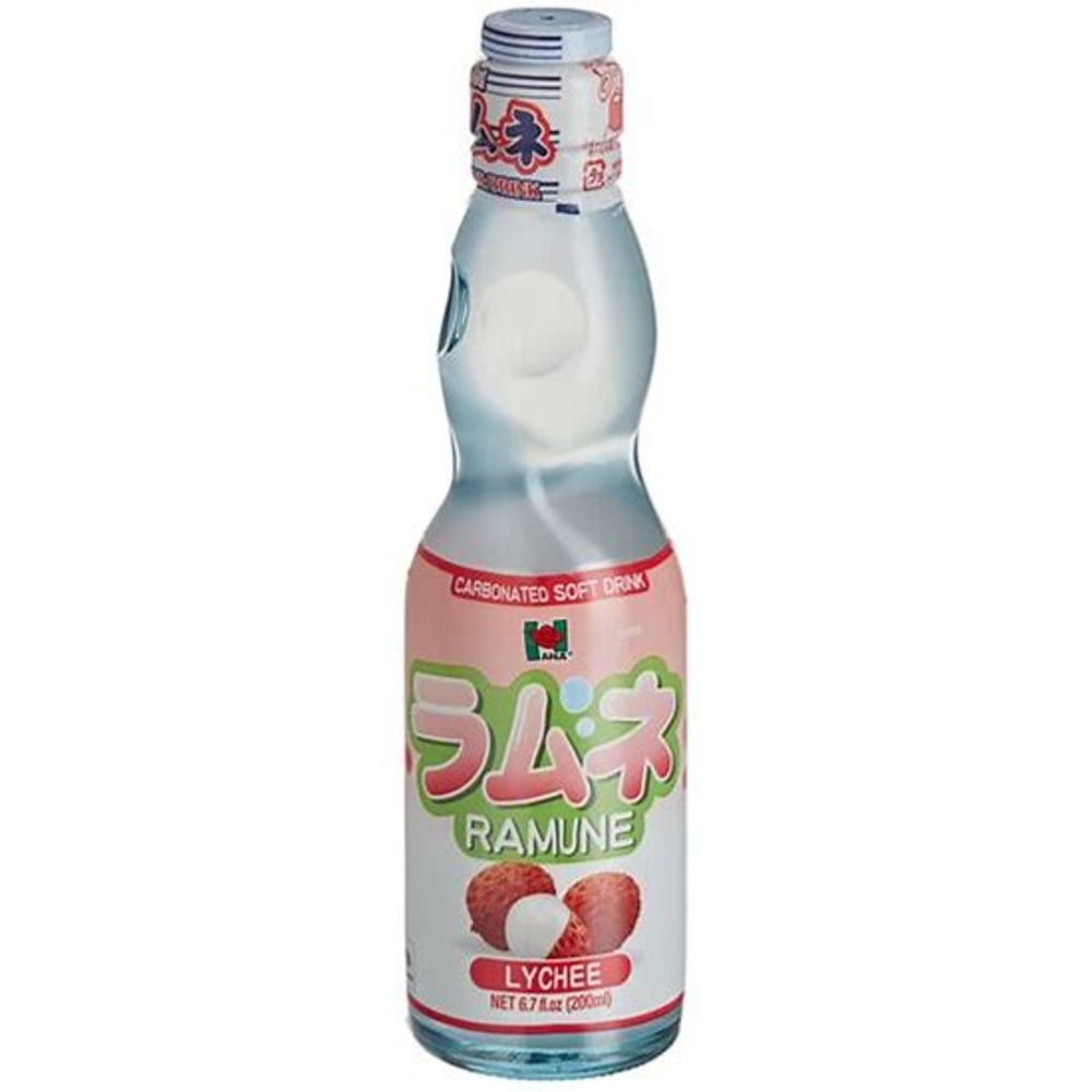 Hana Ramune Strawberry Soda 6.7 fl. oz