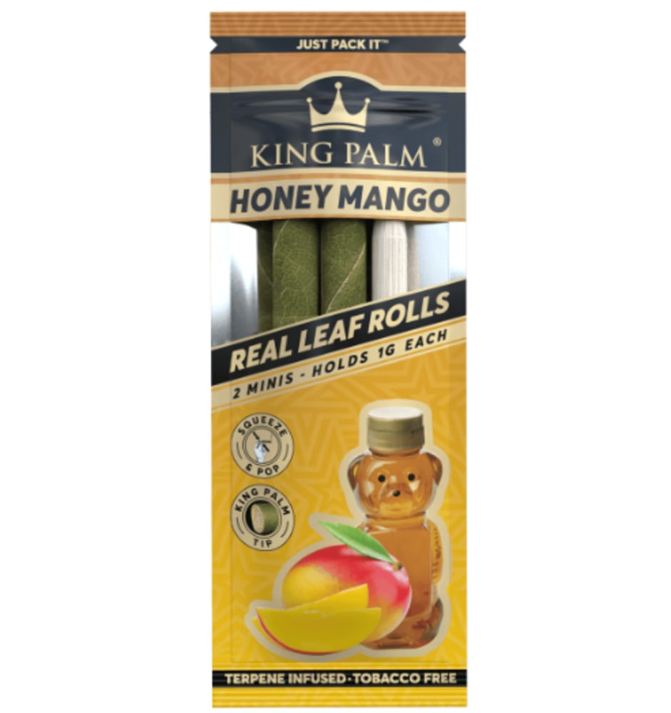 King Palm "Mini" Honey Mango 2pk King Palm "Mini" Honey Mango 2pk