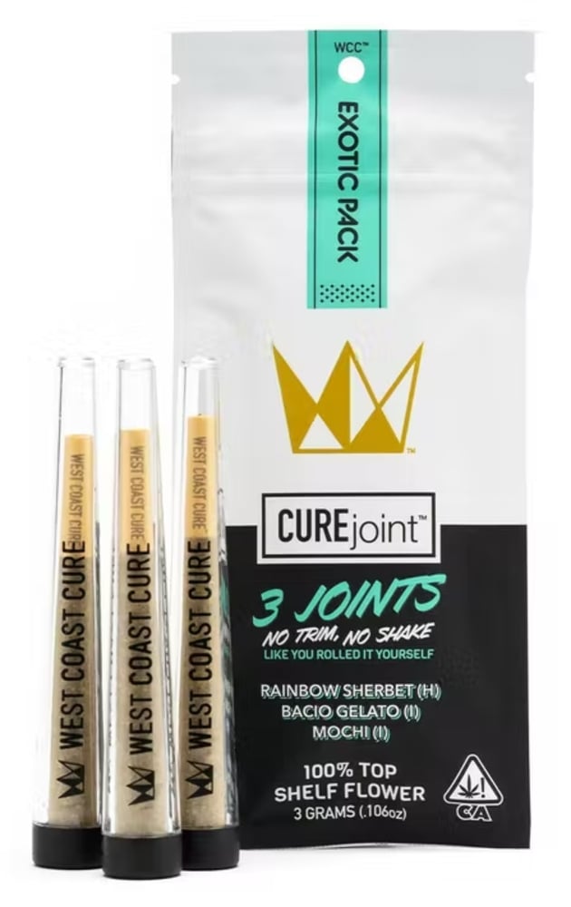 The Exotic Pack Pre-Rolls (3 x 1g) The Exotic Pack Pre-Rolls (3 x 1g)