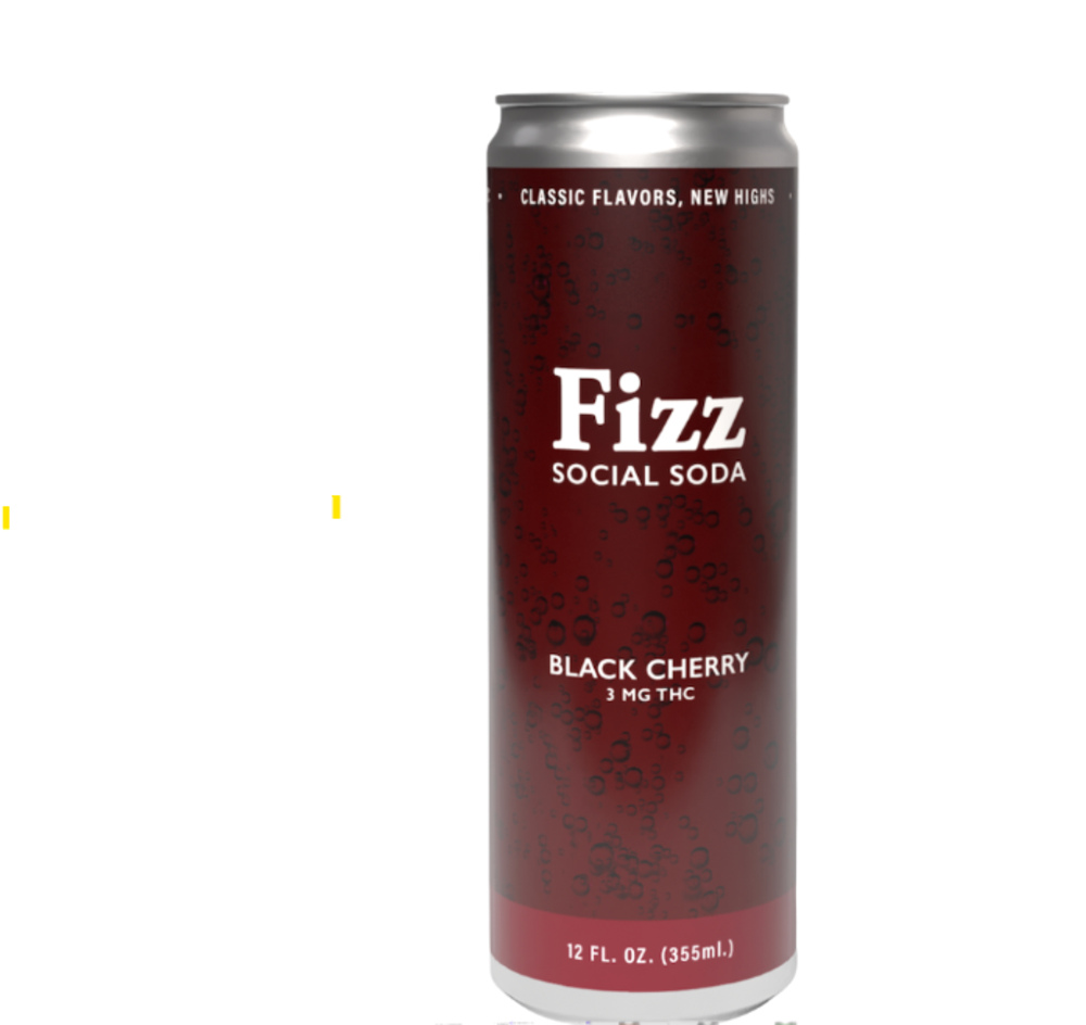 Fizz Black Cherry Soda 12oz