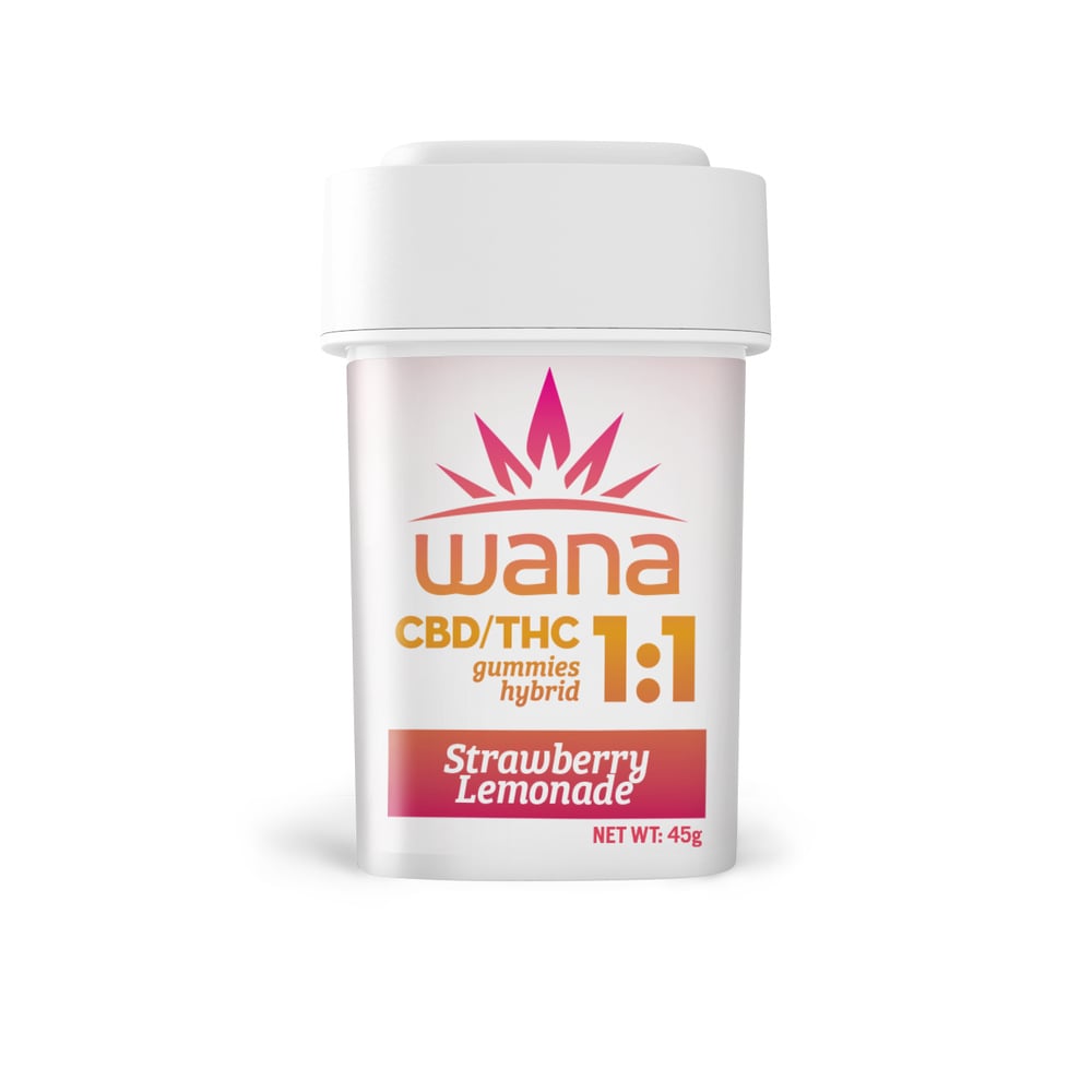 1:1 Strawberry Lemonade [10pk] (100mg CBD/100mg THC)