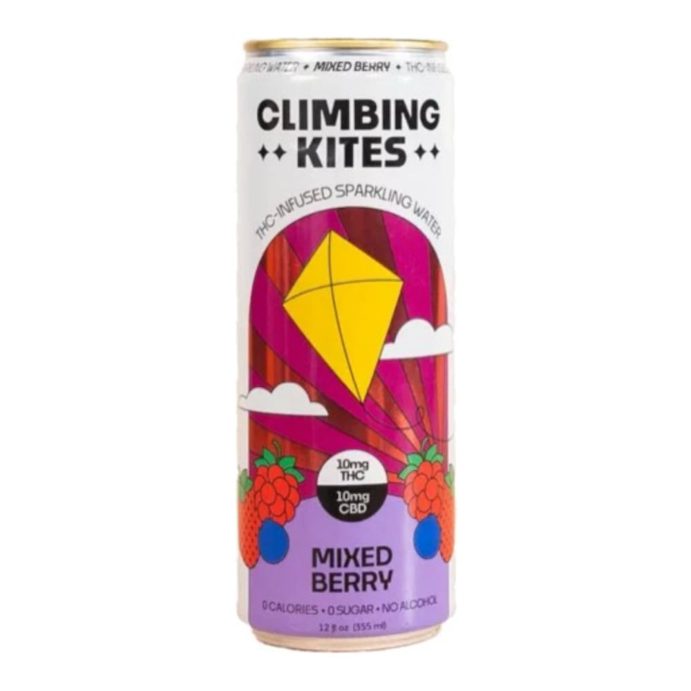 Climbing Kites - Hemp Derived - Mixed Berry Fruit 10mg THC 10mg CBD