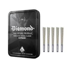 Cookies n Chem | Indica - Diamond THCA-Infused Pre-Rolls - 2.5G 5-Pack