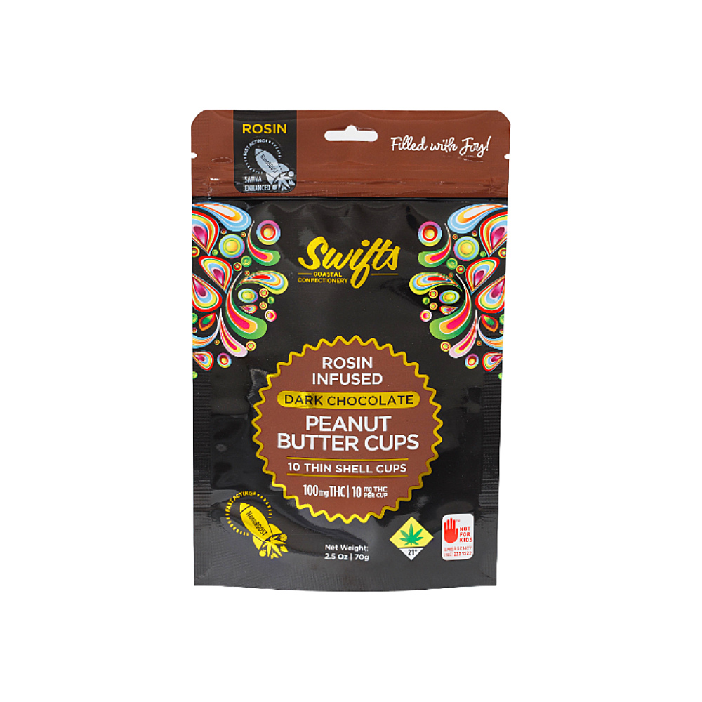 Shop Dark Chocolate - Sativa [10pk] (100mg) | Dockside Cannabis