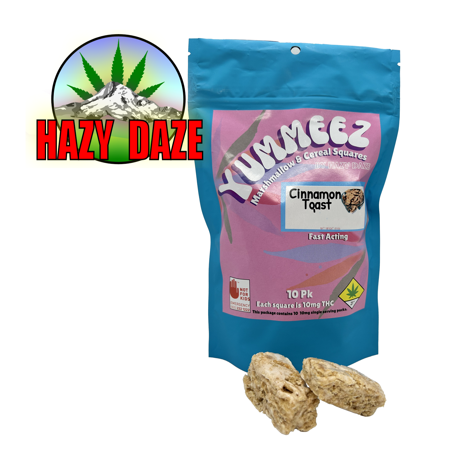 Cinnamon Toast Indica [10pk] (100mg)