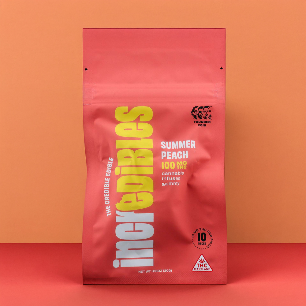 incredibles - Summer Peach - Gummies - 100mg