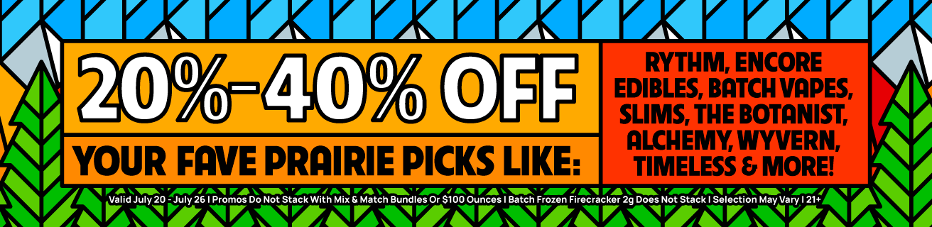 Prairie Cannabis - Chicago South Loop Marketing Banner
