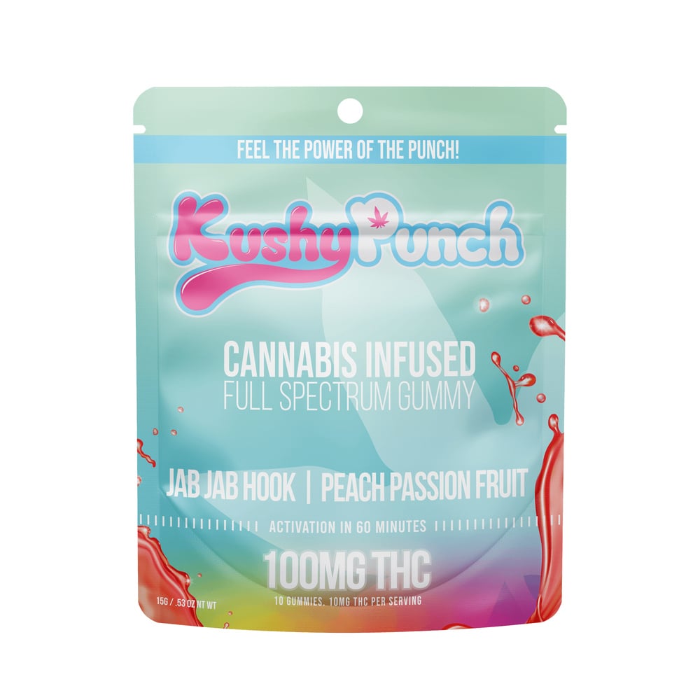Peach Passion Fruit - Jab Jab Hook [10pk] (100mg)