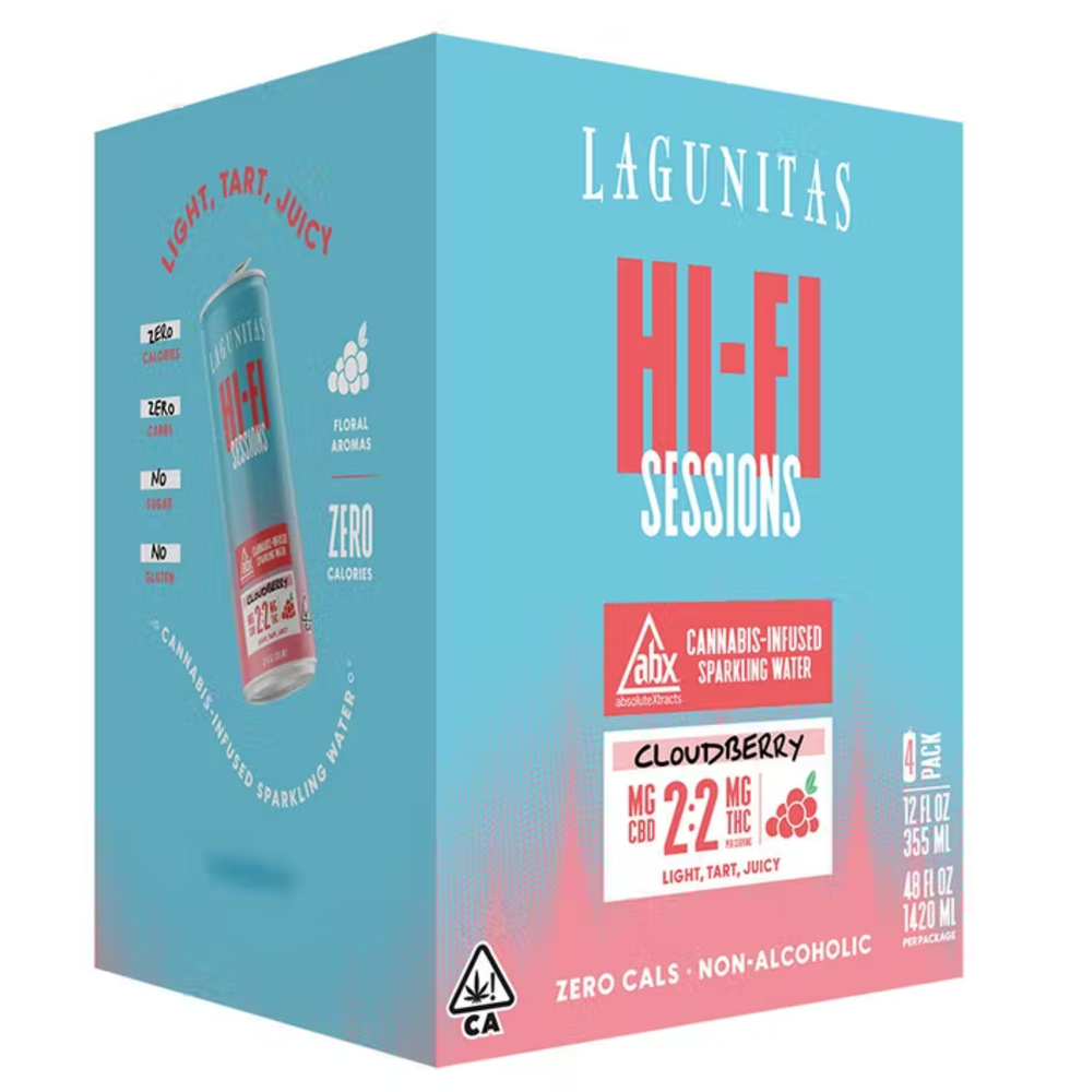 Hi-Fi Sessions - CLOUDBERRY - [4pk] (8mg CBD/8mg THC)