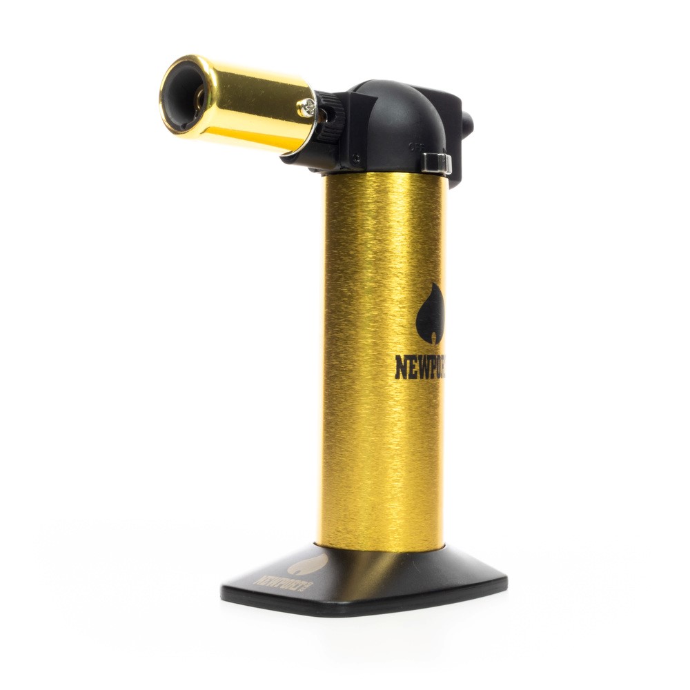 Newport 6" Metal Torch - Gold